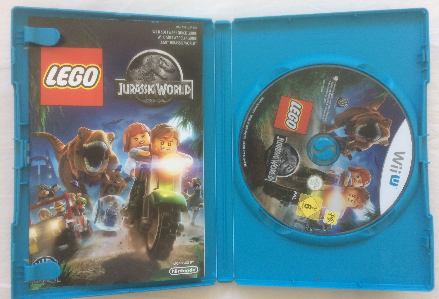 Nintendo Spiele: Nintendo Wii U - LEGO JURASSIC WORLD – Gebraucht aus Schaffhausen von durruti 1
