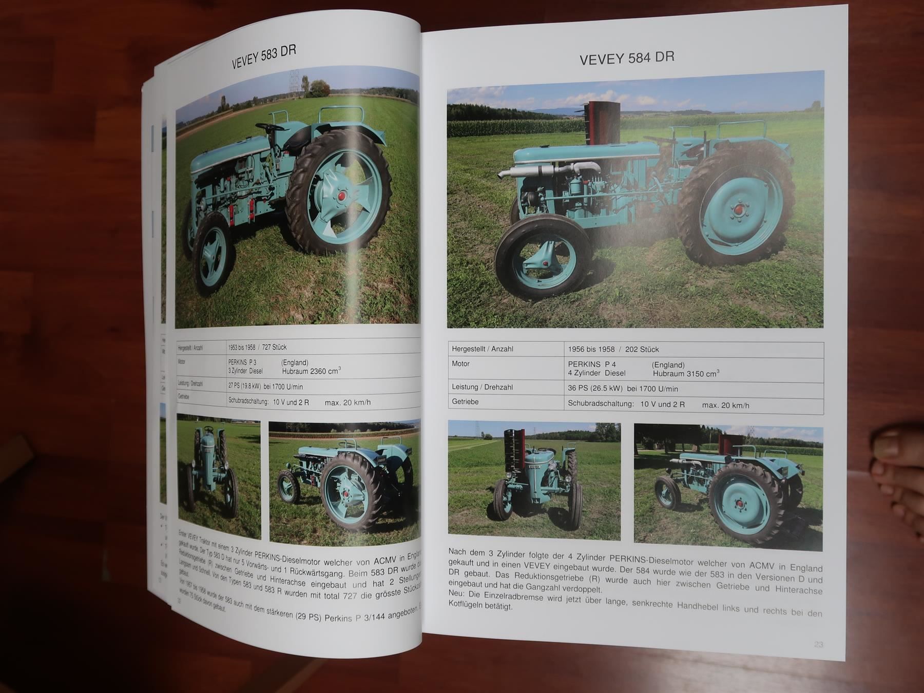 Vevey Trattori: VEVEY-Traktoren Buch – Nuovo e nell'imballaggio originale da Ins venduto da funkflieger 2