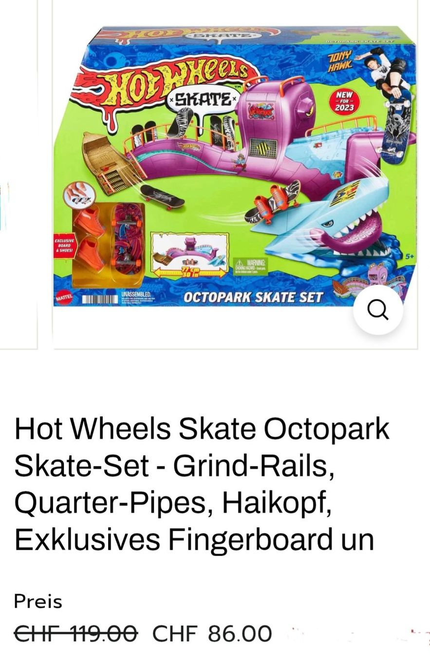 Giocattoli: Hot Wheels Skate Set, 3 Stück! – Usato da St. Niklaus VS venduto da Jainny 1