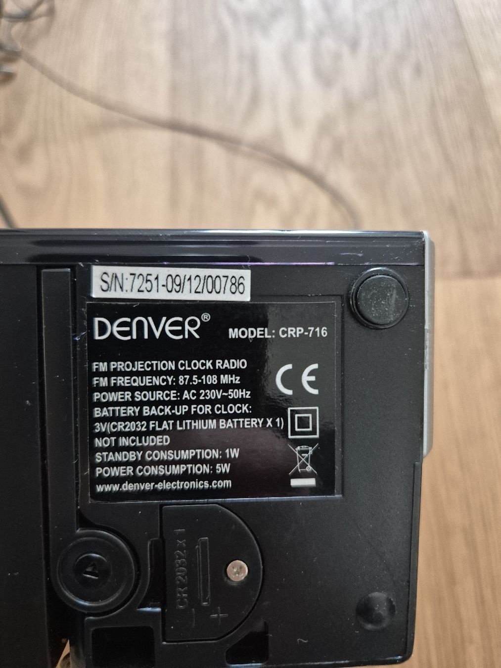 Sveglie: Denver Radio-Wecker – Usato da Gams venduto da federli29 2