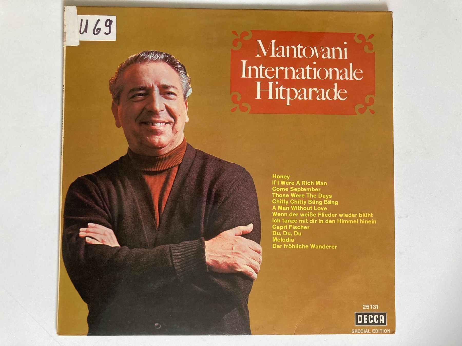 Dischi in vinile: Mantovani Internationale Hitparade – Usato da Zürich venduto da Chaeffeler
