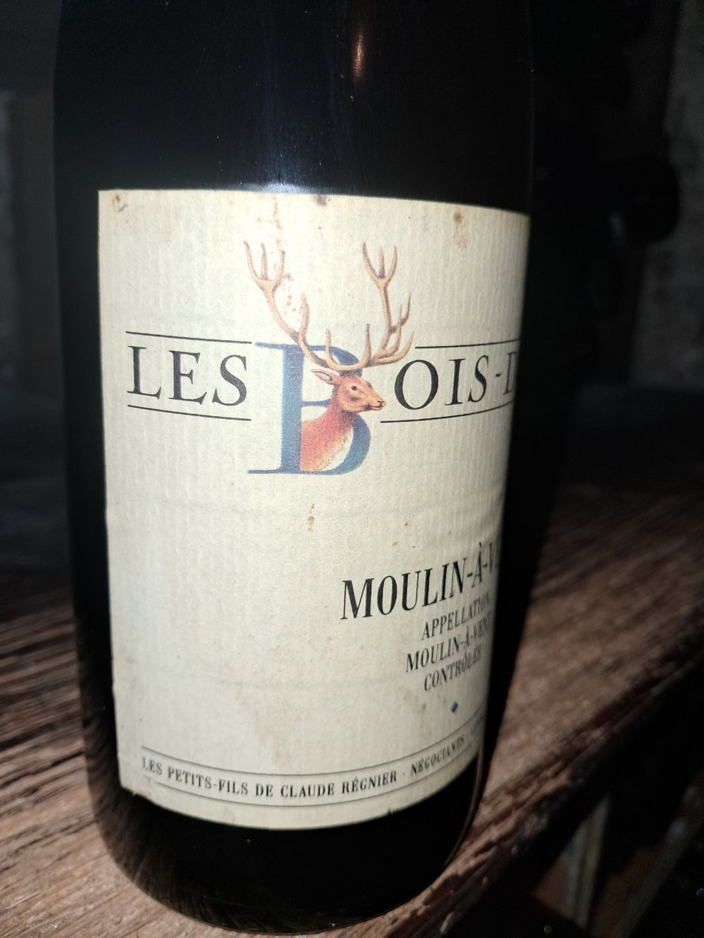 Vino: Moulin-à-Vent les bois de cerf 1993 – Nuovo e nell'imballaggio originale da Le locle venduto da juliensaran 2