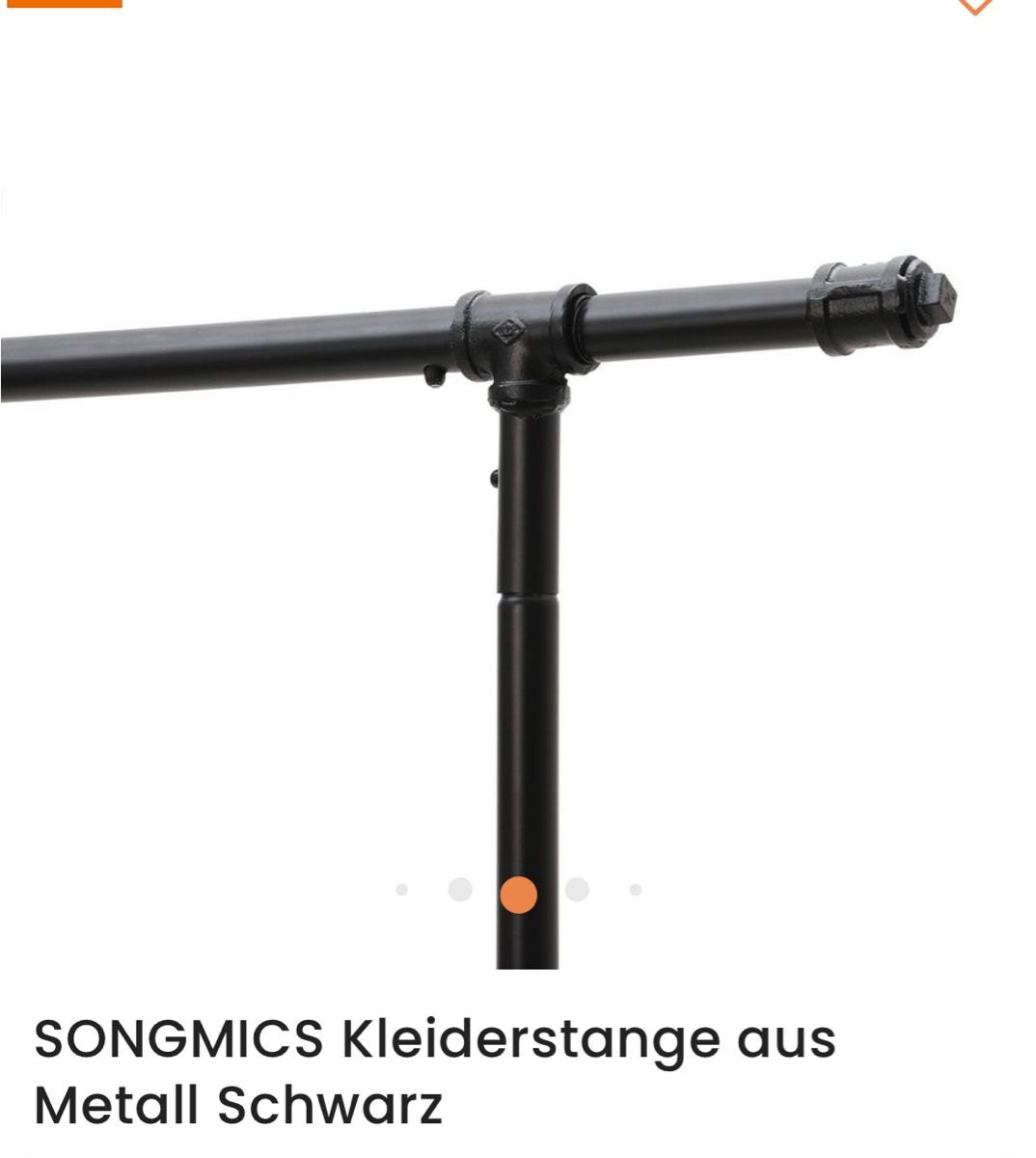 Altro in Decorazioni & Accessori: 2x SONGMICS Kleiderständer aus Metall schwarz – Usato da Zürich venduto da Luerika 5