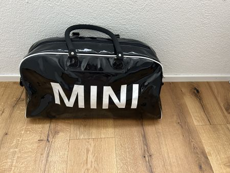 MINI Reisetasche Sporttasche Lack Schwarz guter Zustand