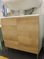 Lavabounterschrank - Waschbeckenunterschrank Holzoptik
