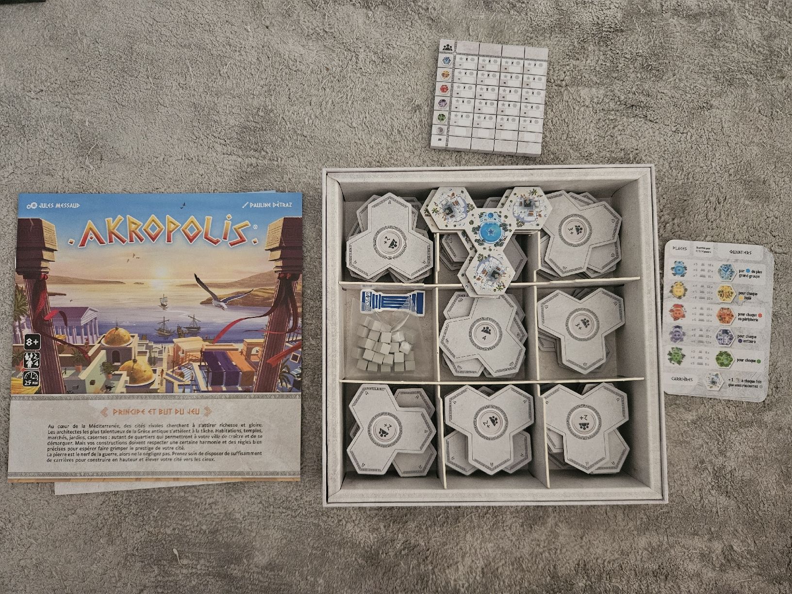 Spiele: Jeu Akropolis – Neu (gemäss Beschreibung) aus Genève von chichiii 1
