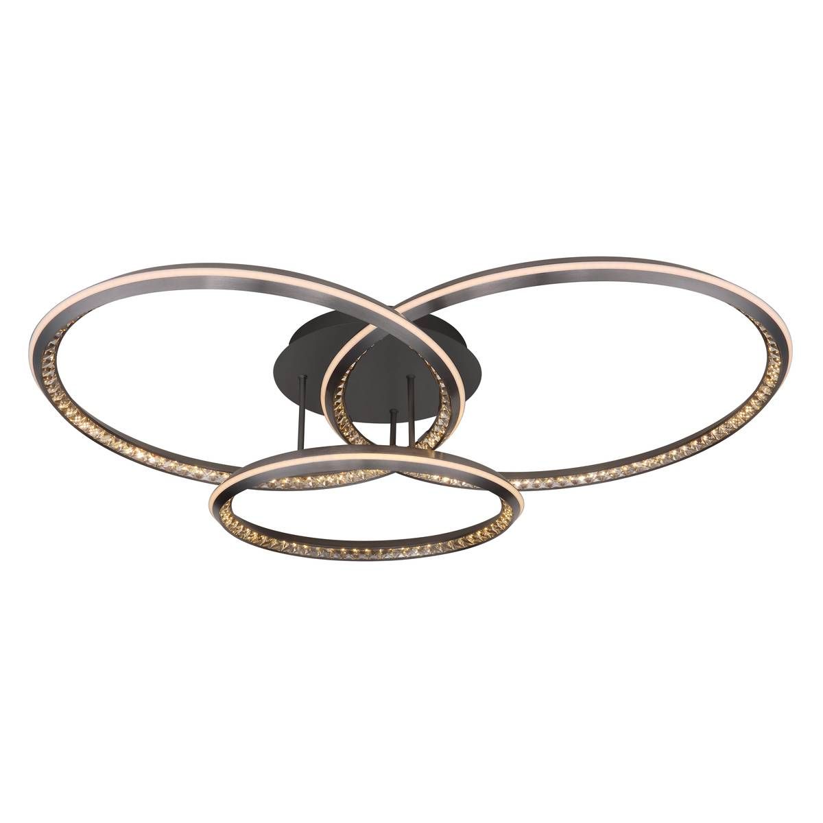 Lampadari & plafoniere: LED Deckenleuchte, Grau, 110 cm x 81 cm – Nuovo (secondo la descrizione) da Kreuzlingen venduto da Smart-Light 8