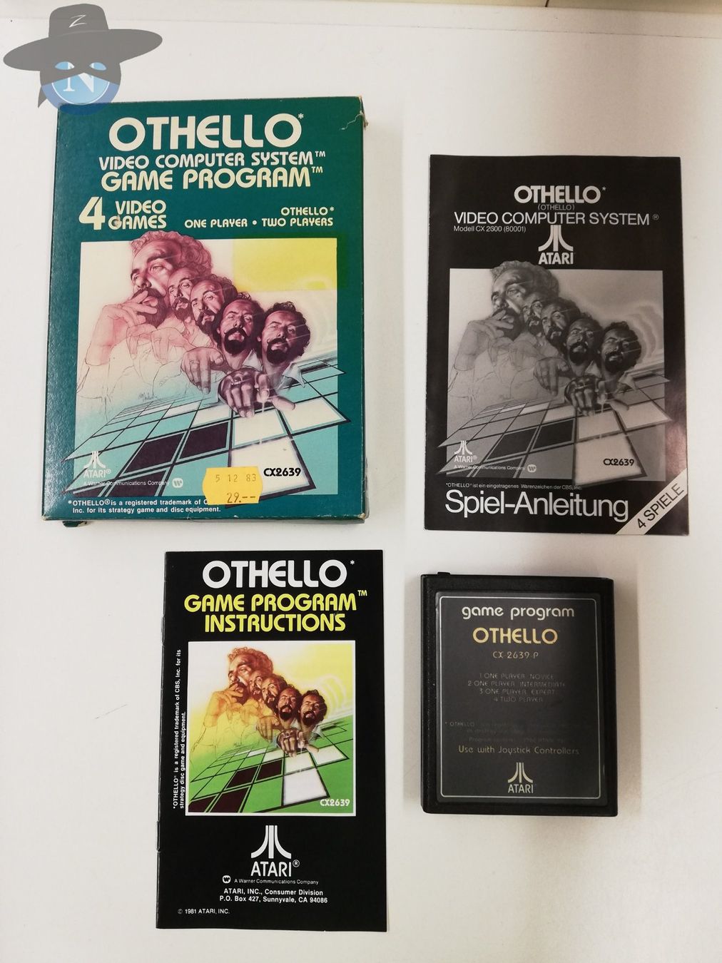 Atari Giochi: Othello / Atari VCS 2600 – Usato da St. Gallen venduto da zorro_dc