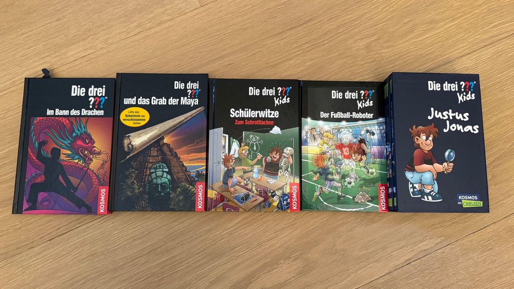 8 Die drei ??? Kids Bücher Set Comic Abenteuer Spannung 8+ (Gebraucht ...