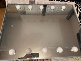 Miroir de maquillage avec lumières LED, neuf