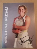 Anna-Lena Friedsam - handsignierte alte Autogrammkarte
