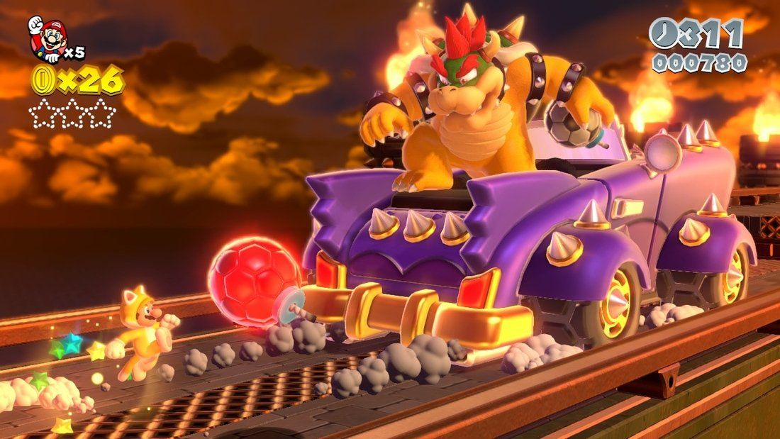 Nintendo Jeux: 🍄Super Mario 3D World mit Mario Welt voller Spass! Wii U – D'occasion à Schüpfheim par Games_Spielkonsolen 9