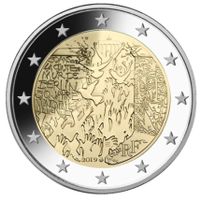 France 2019 2 Euro Proof "30 YEARS FALL OF THE WALL"