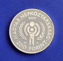 Silber 28 gr. 200 Forint 1979 Jahr des Kindes