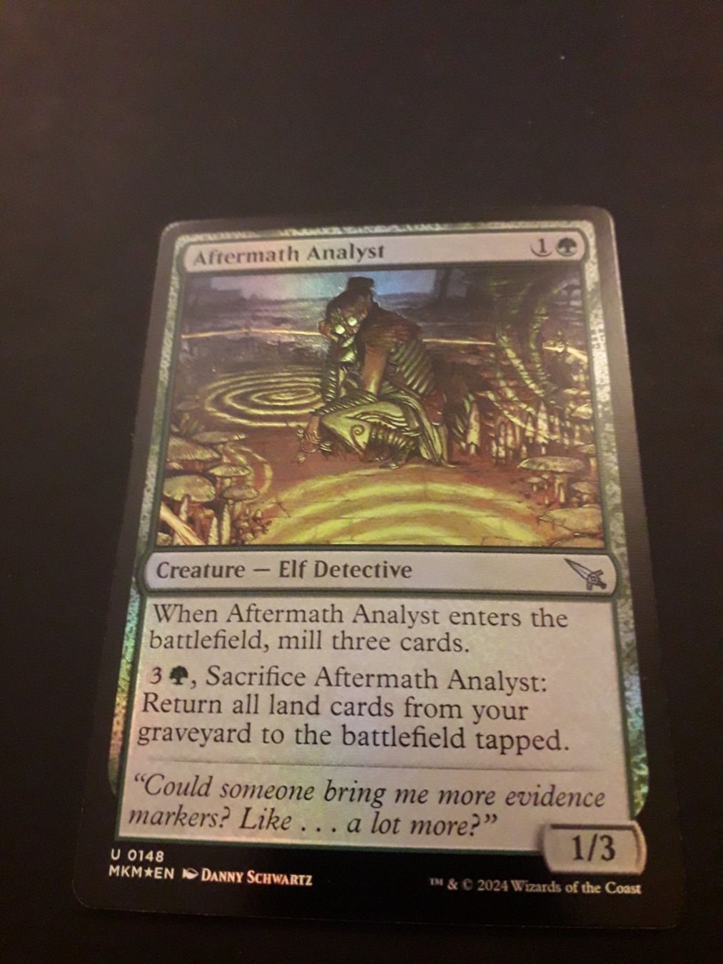 Magic The Gathering Sammelbilder & Trading cards: MTG - Foil "Aftermath analyst" – Gebraucht aus Lausanne von and_n6mz 1