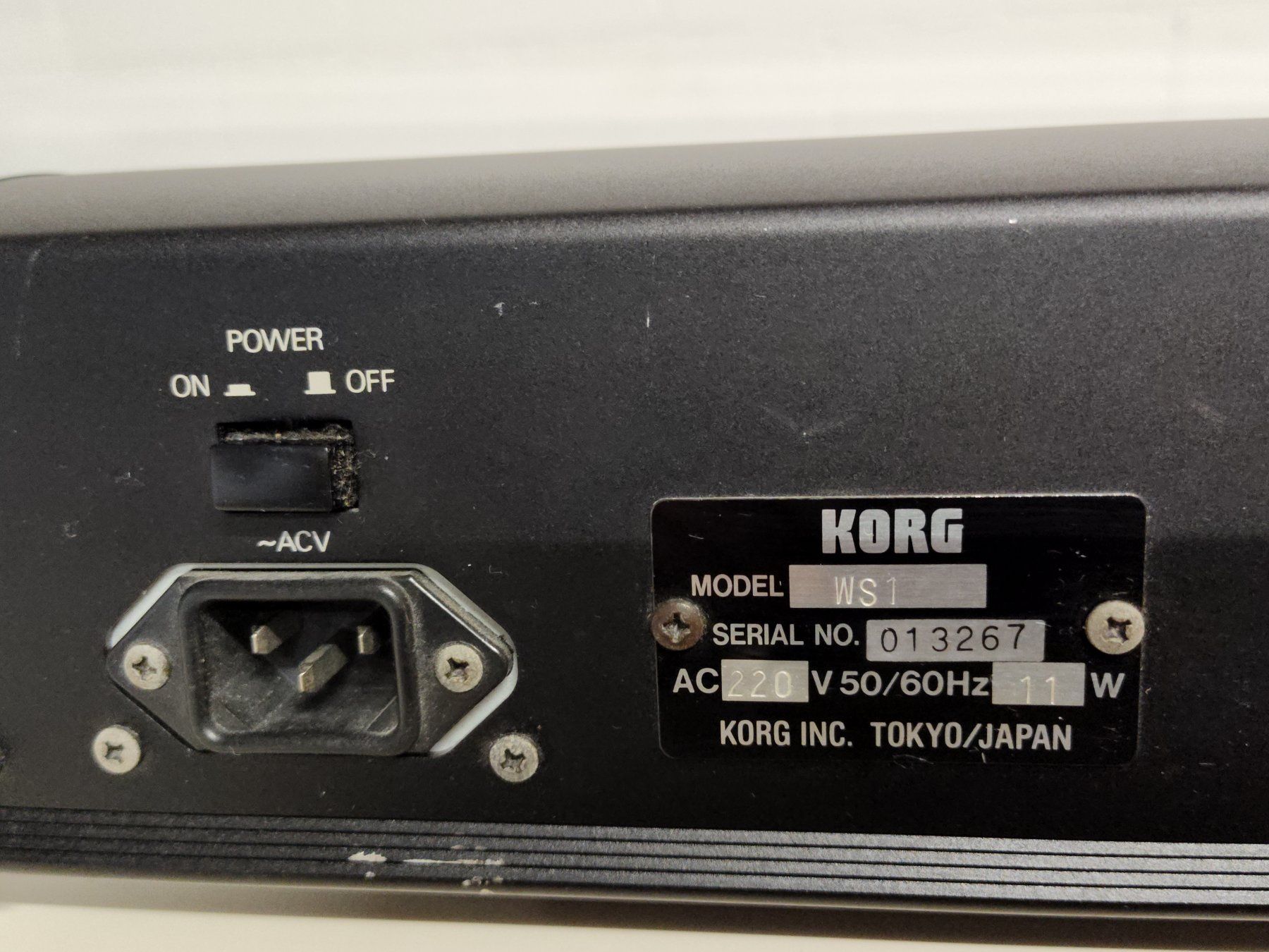 Korg Strumenti musicali: KORG WS1 Wavestation / Synthesizer – Difettoso da Bern venduto da WE_ARE 6
