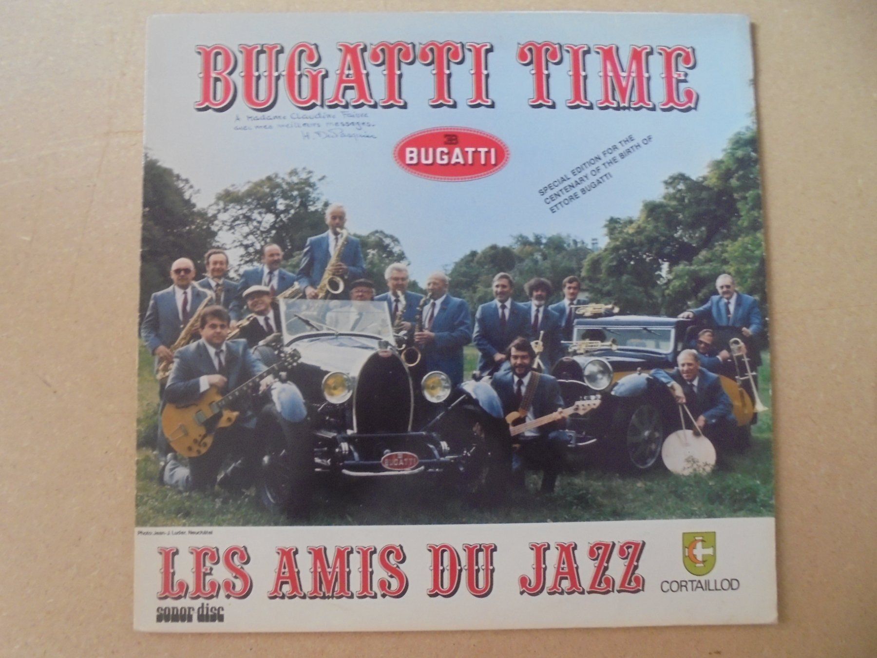 Schallplatten: Les amis du Jazz " Bugatti Time " LP Schweiz – Gebraucht aus Crissier von Promopost