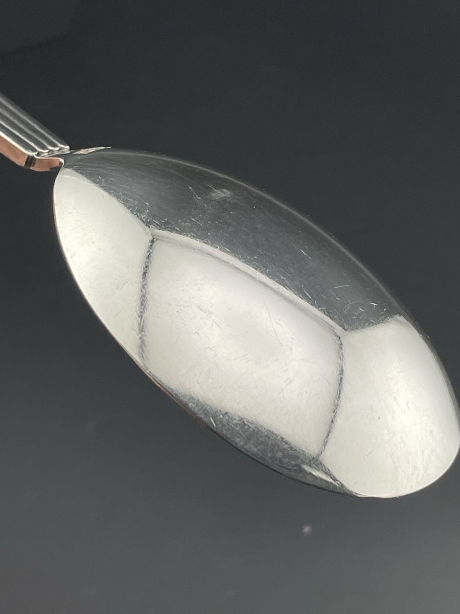 Jensen Cucchiai: Georg Jensen Sterling Silver DEN - Bernadotte Serving Spoon – Usato da Genève venduto da PepitesdAlor 4