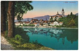 AK Solothurn, gelaufen nach Menzingen ZG