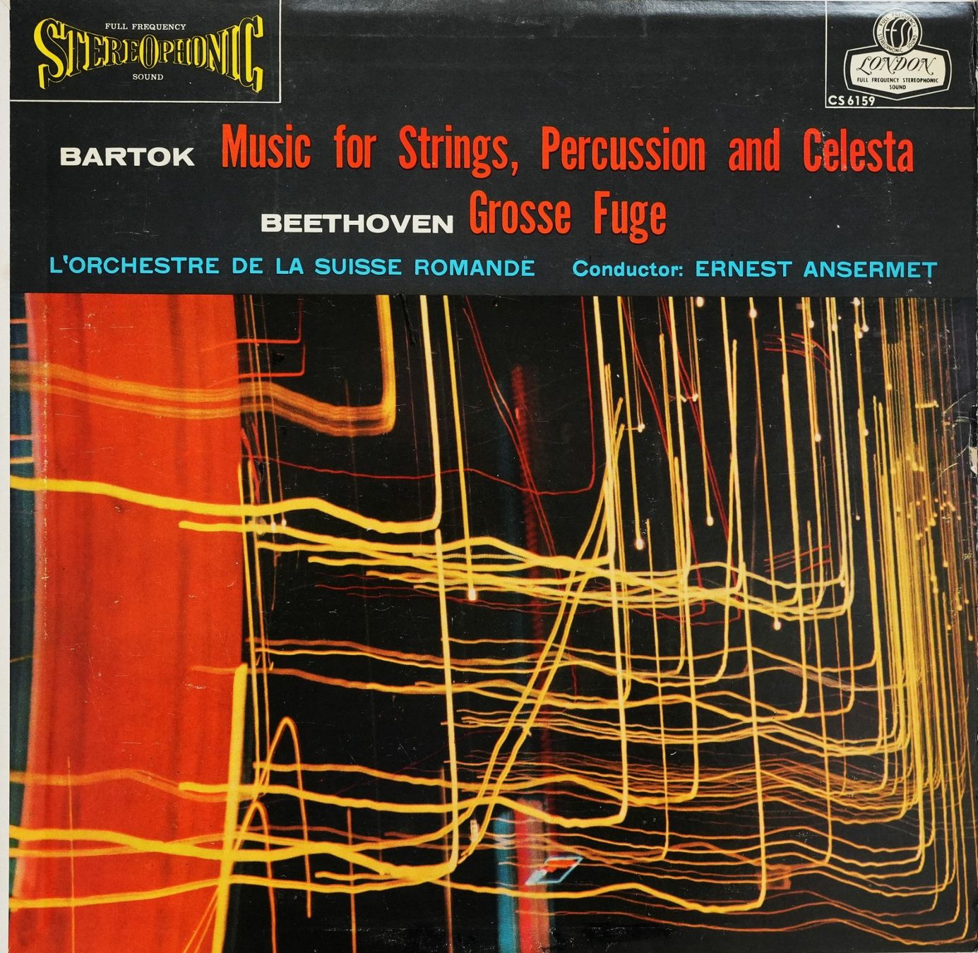 Dischi in vinile: London CS 6159 / Bartok / Music For Strings / Ansermet – Usato da Brunnen venduto da Techfreak1