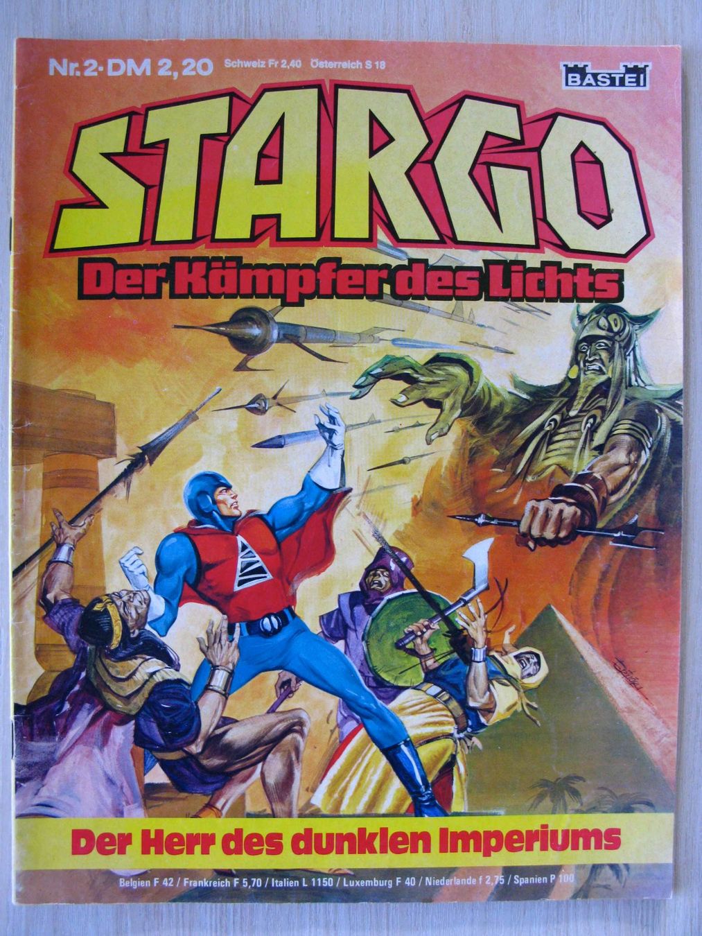 Comics: Stargo Nr.2 - Der Kämpfer des Lichts - Comic Heft – Gebraucht aus Samstagern von Betscha