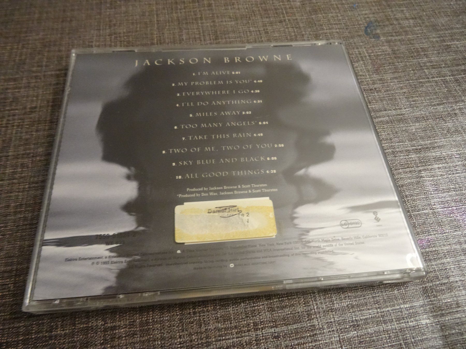 CD: Jackson Browne - I'm Alive CD – Usato da Olten venduto da Disc-Ausverkauf 1
