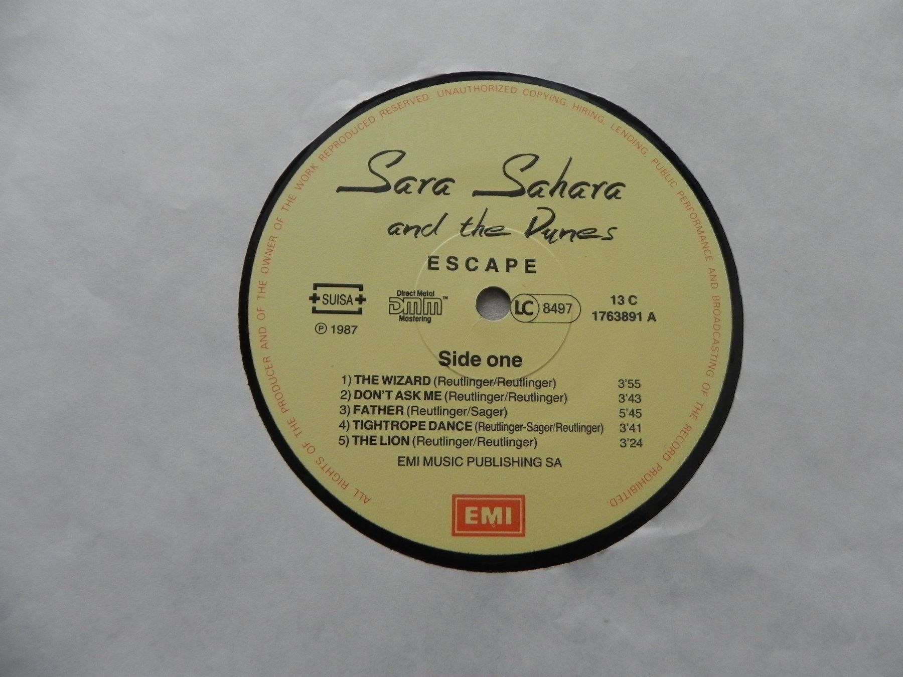 Dischi in vinile: LP CH Schweiz Synth Pop Rock Sara Sahara – Usato da Siebnen venduto da krimsie 5