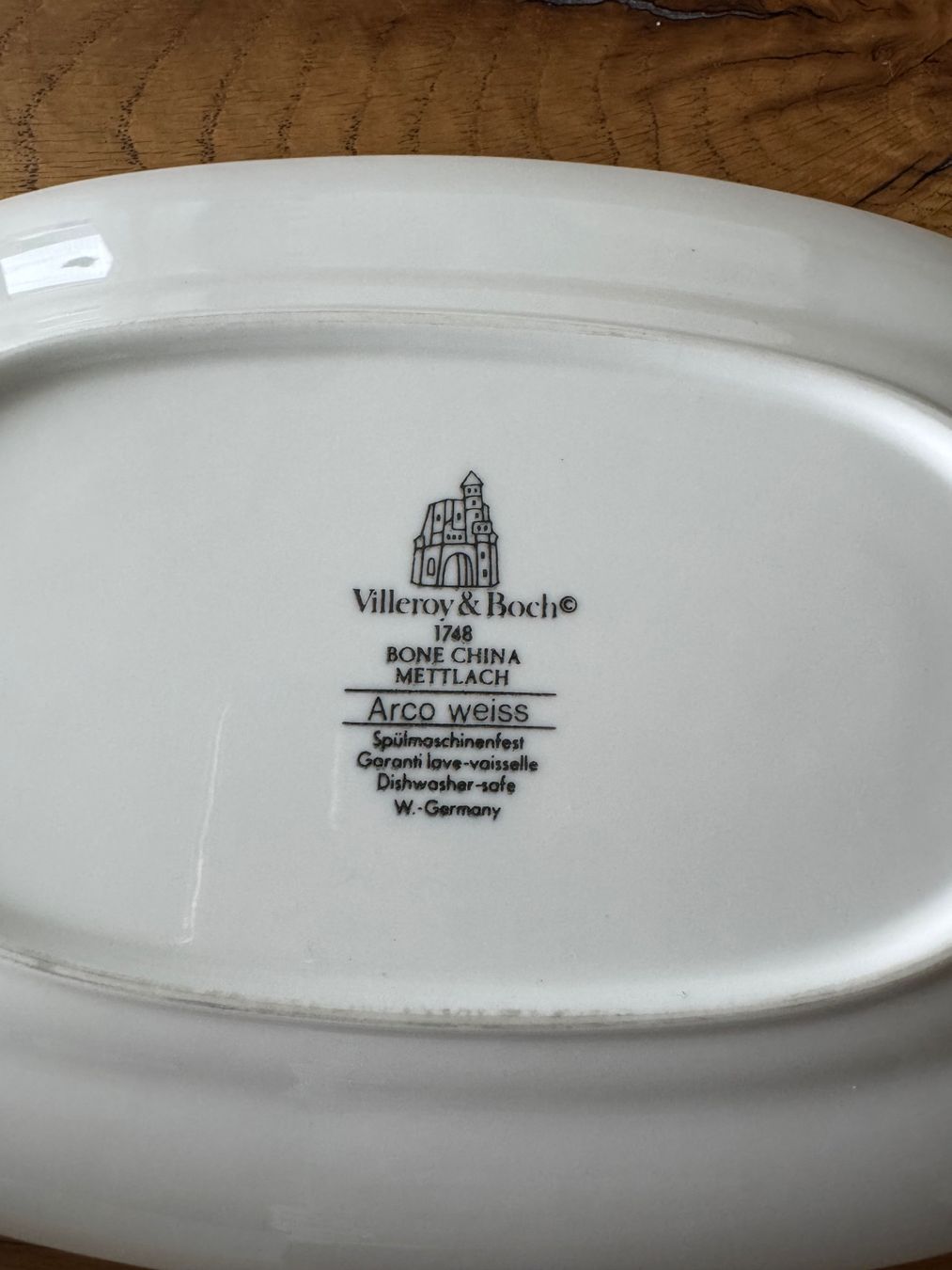 Villeroy & Boch Servierplatten: Villeroy & Boch Arco Weiss Platte 24cm – Gebraucht aus Balsthal von armenharut 2