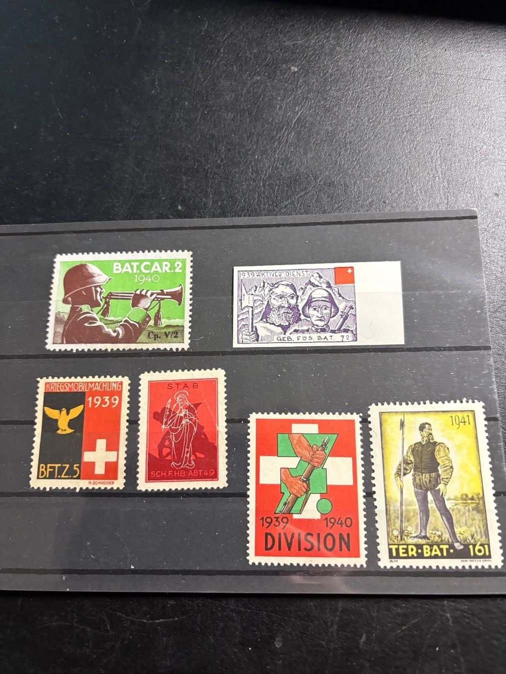 Tous les timbres: Soldatenmarken – D'occasion à Herzogenbuchsee par Hebu6