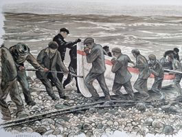Roland Svensson, schwedischer Künstler LITHOGRAPHIE SIGNIERT