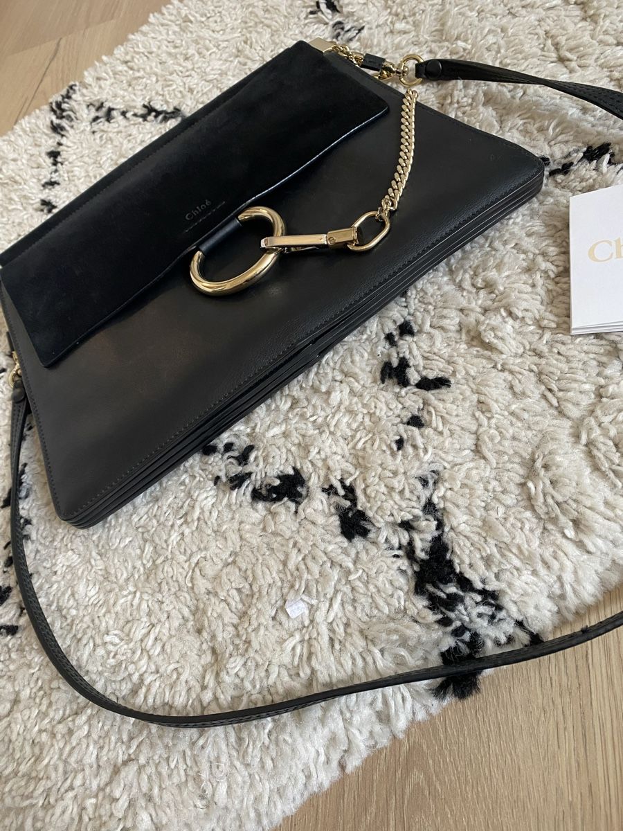 Chloé Taschen für Damen: Original Chloé Faye Handtasche black – Gebraucht aus Buchs ZH von crazyhandbaggirl123 7