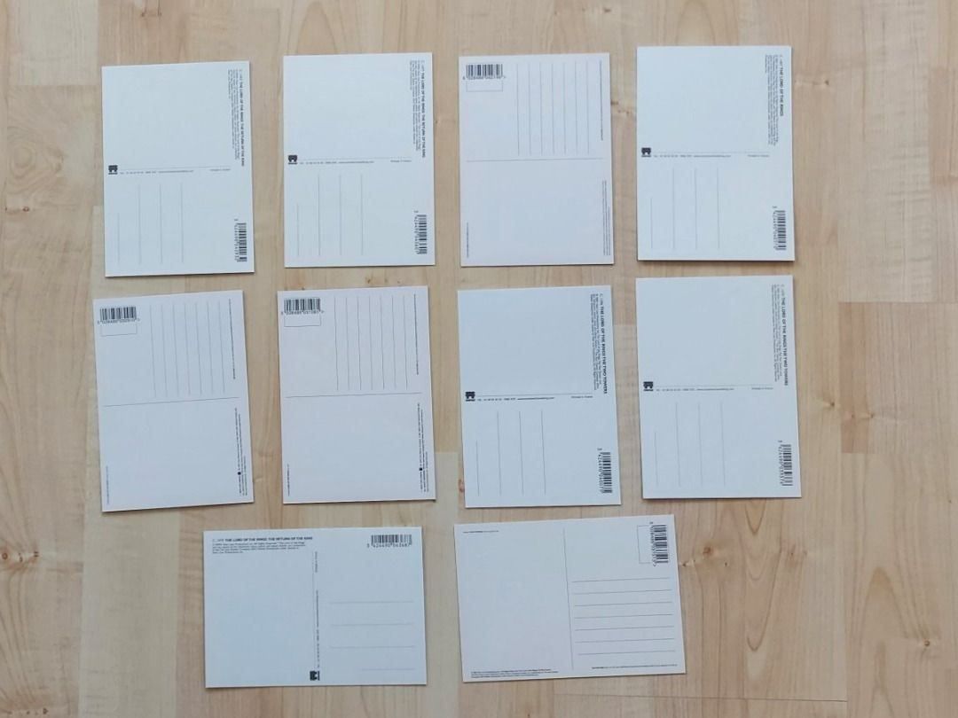 Karten: Der Herr der Ringe 10 Postkarten – Neu (gemäss Beschreibung) aus Kölliken von arwen6 1