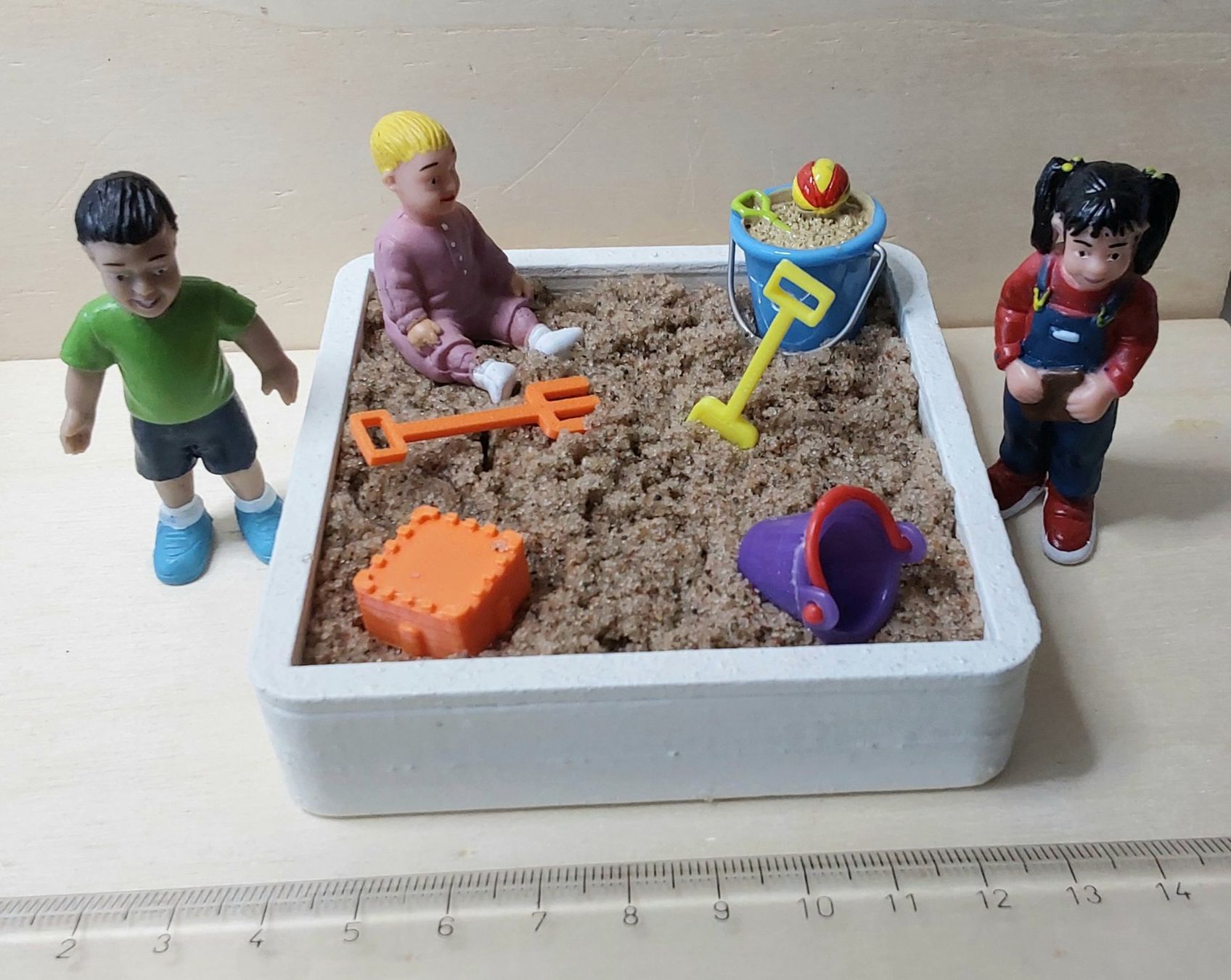 Puppenhäuser & -möbel: SANDKASTEN-SZENE .....1:12 – Neu (gemäss Beschreibung) aus Adlikon b. Regensdorf von Mara10