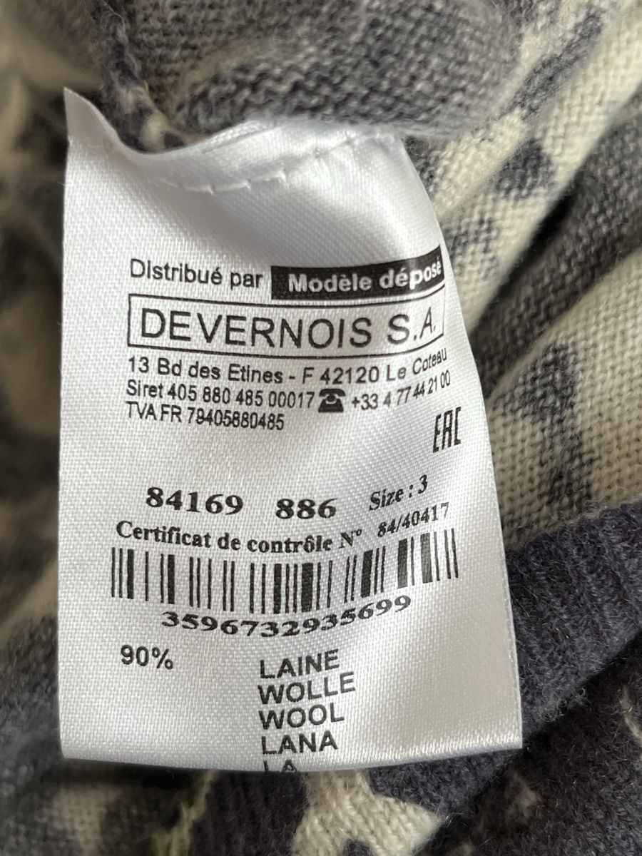 Pullover & Sweatshirts: Pull en laine DEVERNOIS – Gebraucht aus Lausanne von micou47 2
