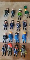 Lot 43 Playmobilspoliciers/pompiers helico,motos