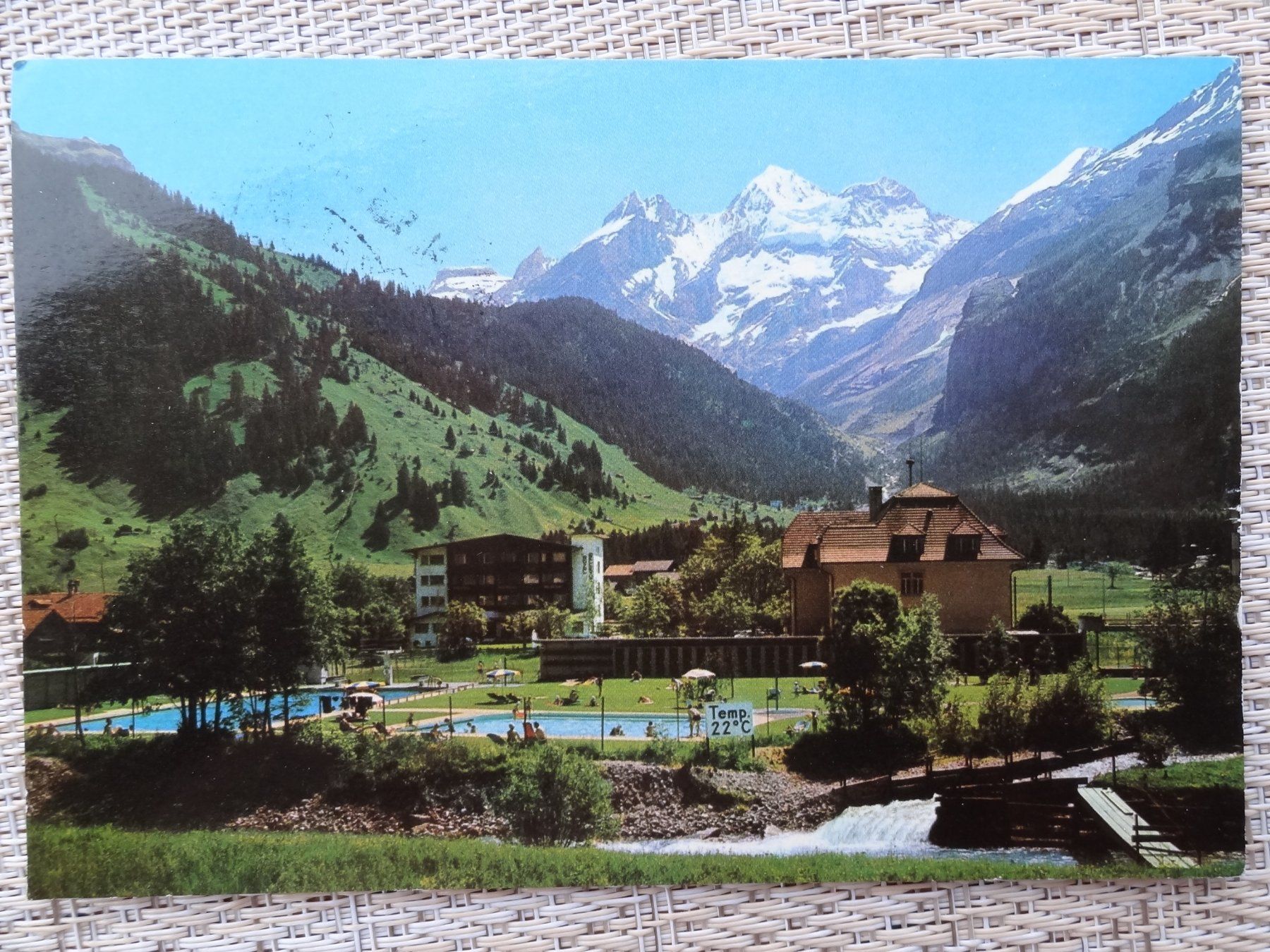Cartoline postali: Kandersteg - 1966 – Usato da St Léonard venduto da Riglin