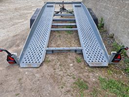 Anhänger Auto Transport Bagger Stapler Fahrzeugtransporter