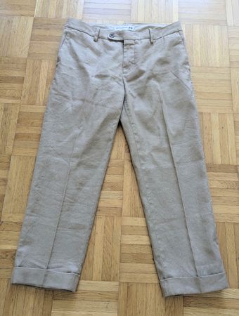 UNIQLO × INES DE LA FRESSANGE Leinen-Mix Hose – Neu