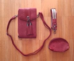 ⭐️NEU⭐️Set: Handytasche mit Portemonnaie & kleines Täschchen