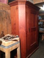 Biedermeier Schrank Kirschbaum 1 Tür B:160 H: 200 T: 60 cm