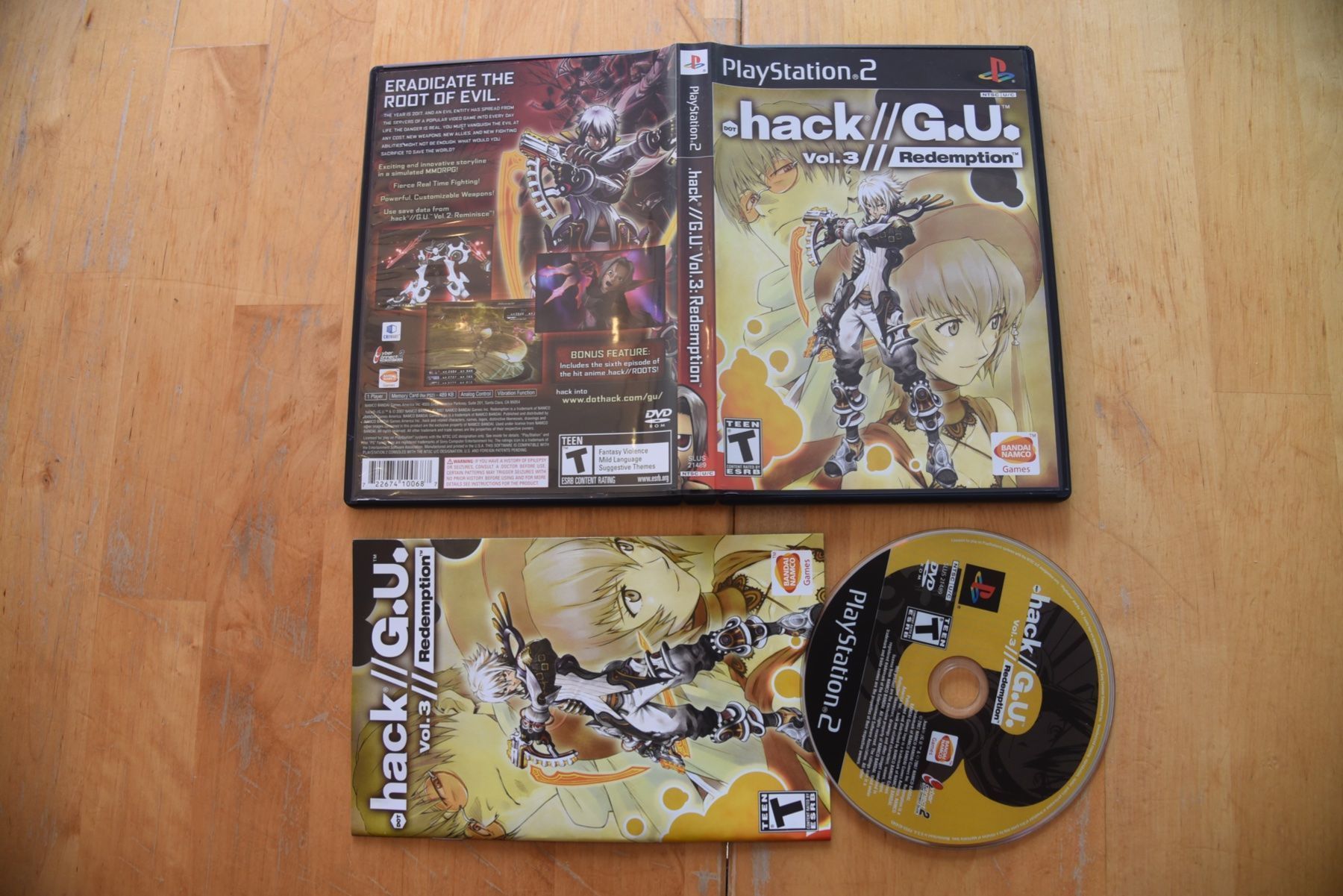 Spiele: .hack Redemption (CIB) – Gebraucht aus Frenkendorf von gelbeZinnie