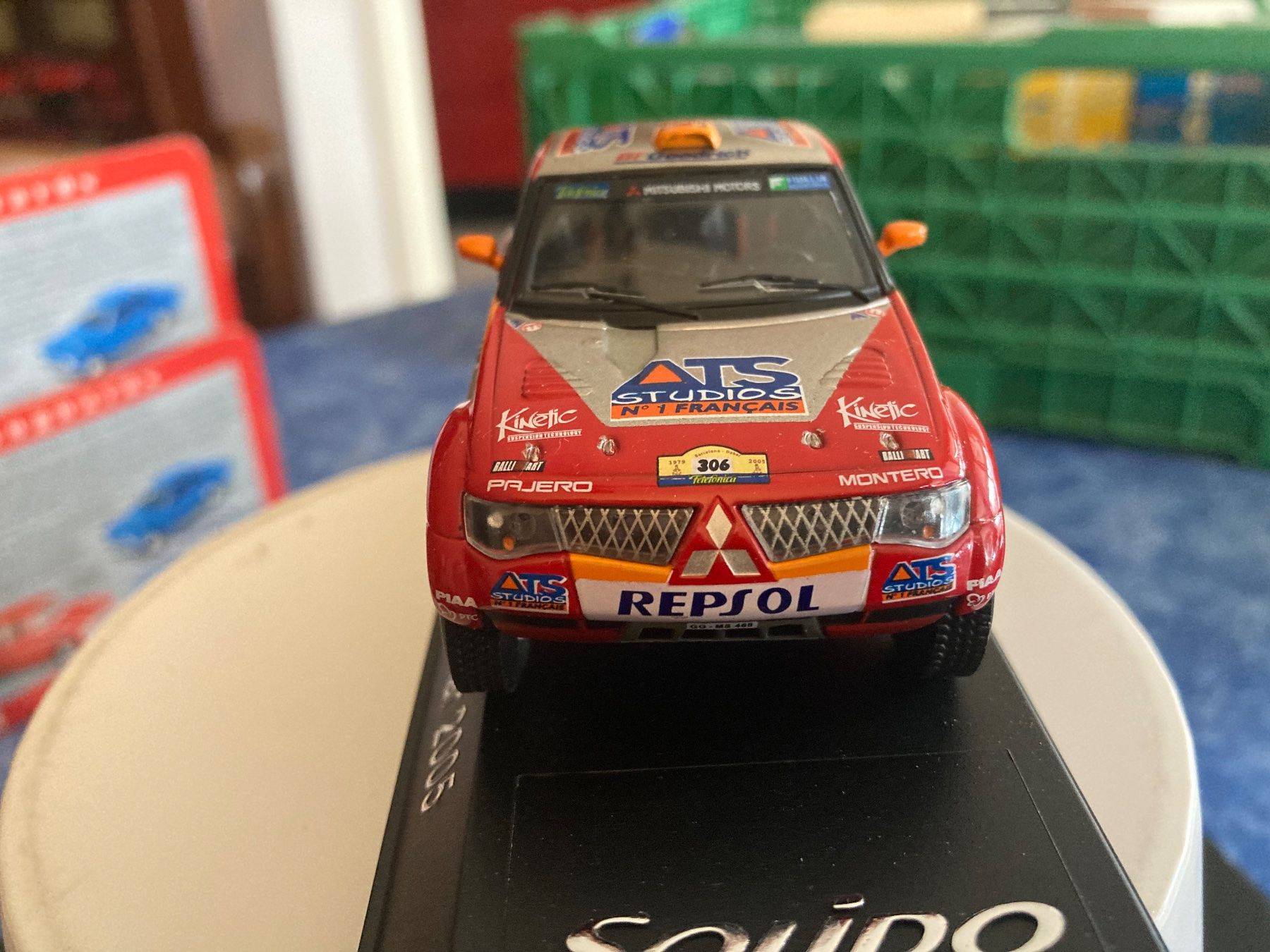 Solido Modellini d'auto: Pajero evo Dakar 2005 Solido 1/43 – Usato da Versoix venduto da Jeannot57 3