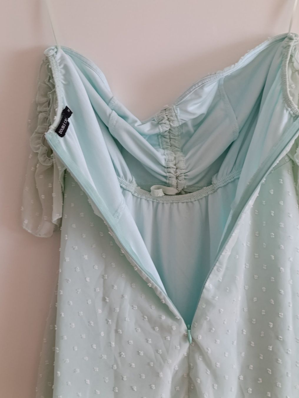 Vestiti: Kleid hellgrün Gr.M DOUPLE CRAZY – Usato da Bellach venduto da TORA4 2