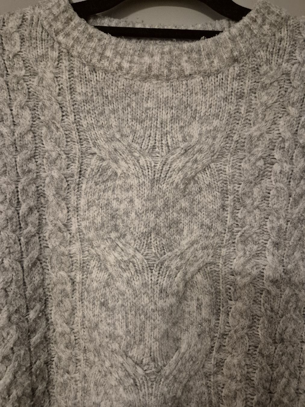 Maglioni & Felpe: Grauer Strickpullover, kuschelig warm für den Winter. – Nuovo (secondo la descrizione) da Zürich venduto da mit_jz2x 1