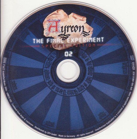 CD: Ayreon – The Final Experiment 2CD Special edition – Usato da Gingins venduto da Demonseed 3