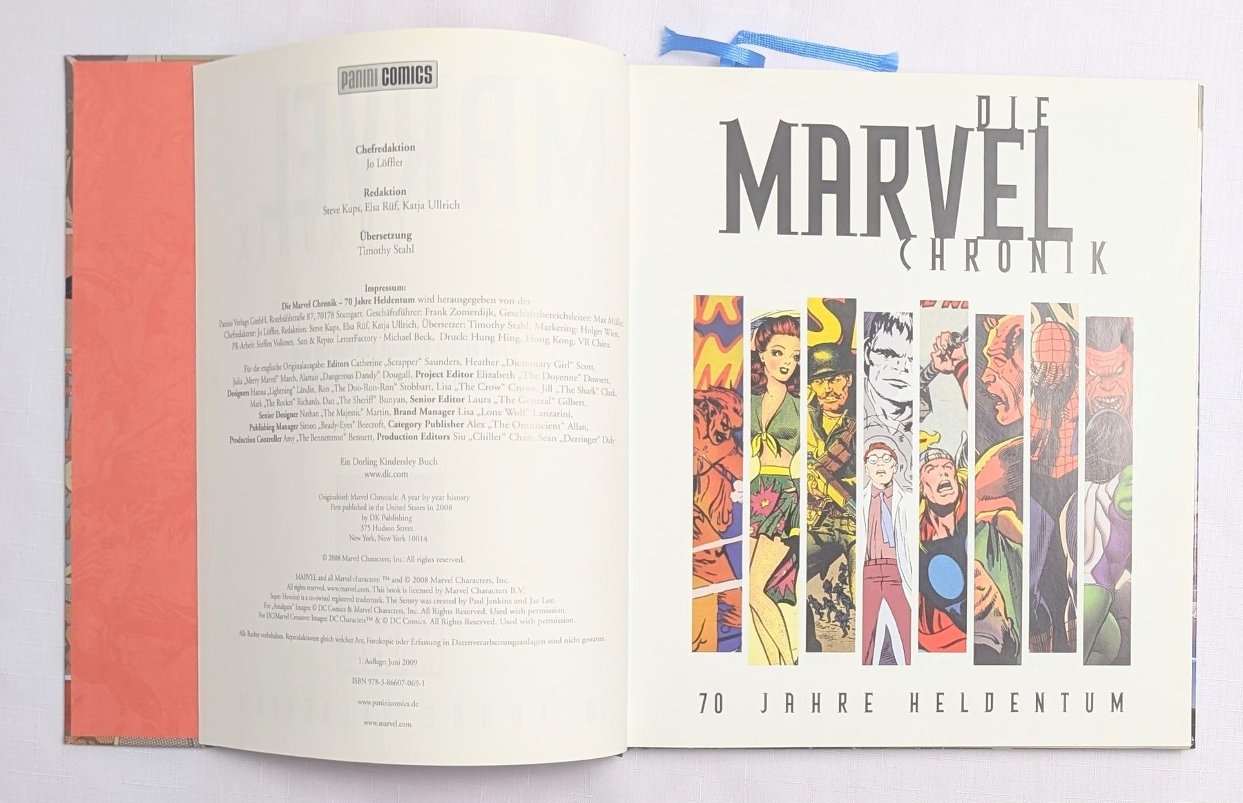 BD: Die Marvel Chronik - 70 Jahre Heldentum - Panini Comics – Neuf (Voir description) à Wängi par ABIZONE-86 1