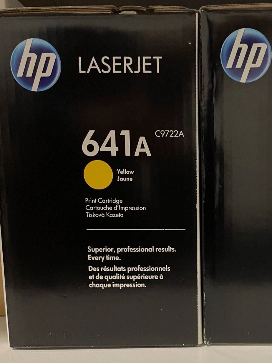 Hewlett Packard Cartucce per stampanti & toner: Toner HP 641A Yellow Original C9722A – Nuovo e nell'imballaggio originale da Zug venduto da Cry71 1