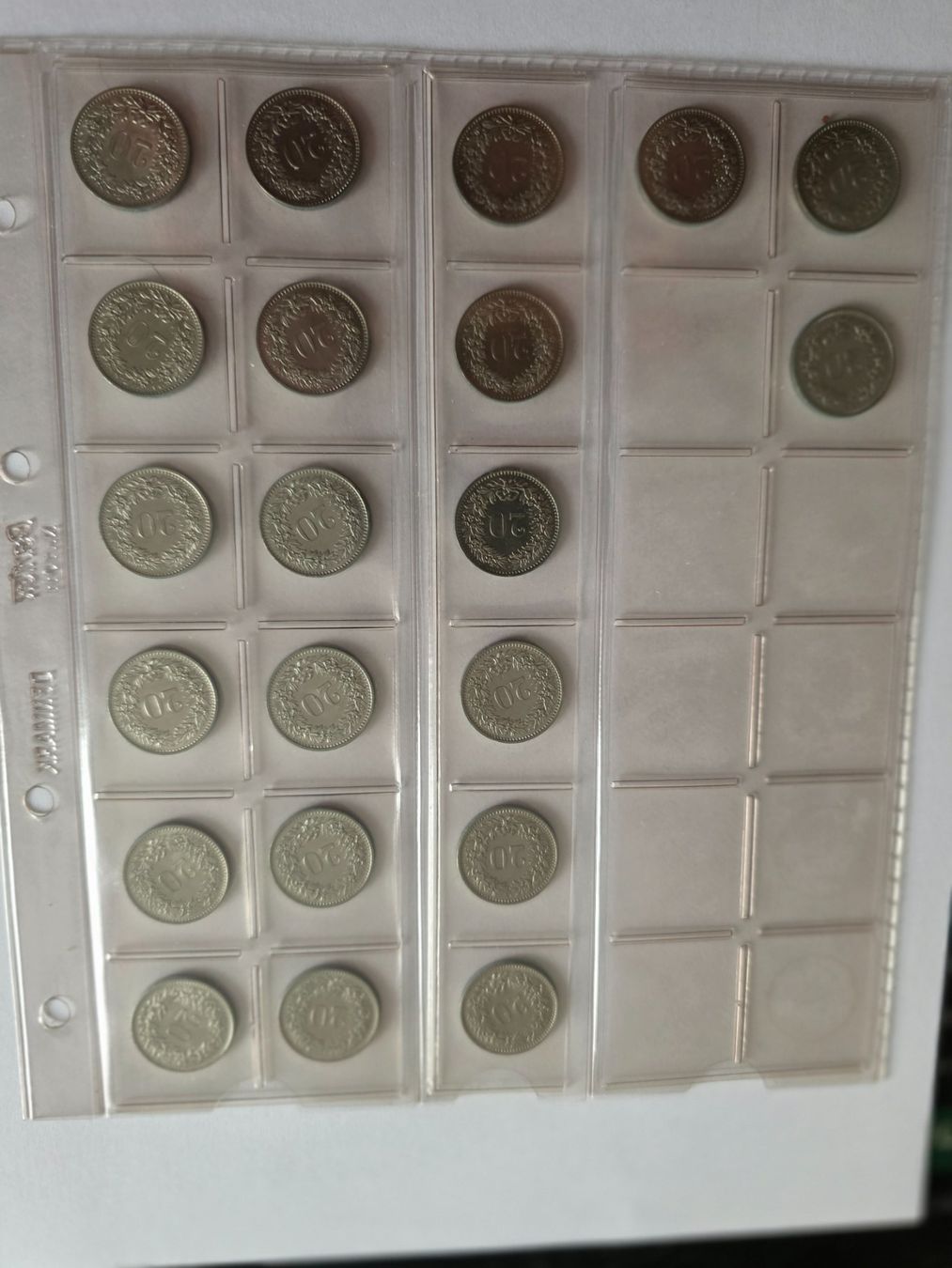 Tutti le monete: 20 centimes 1976 - 1977 – Nuovo (secondo la descrizione) da Concise venduto da coolinvest 1