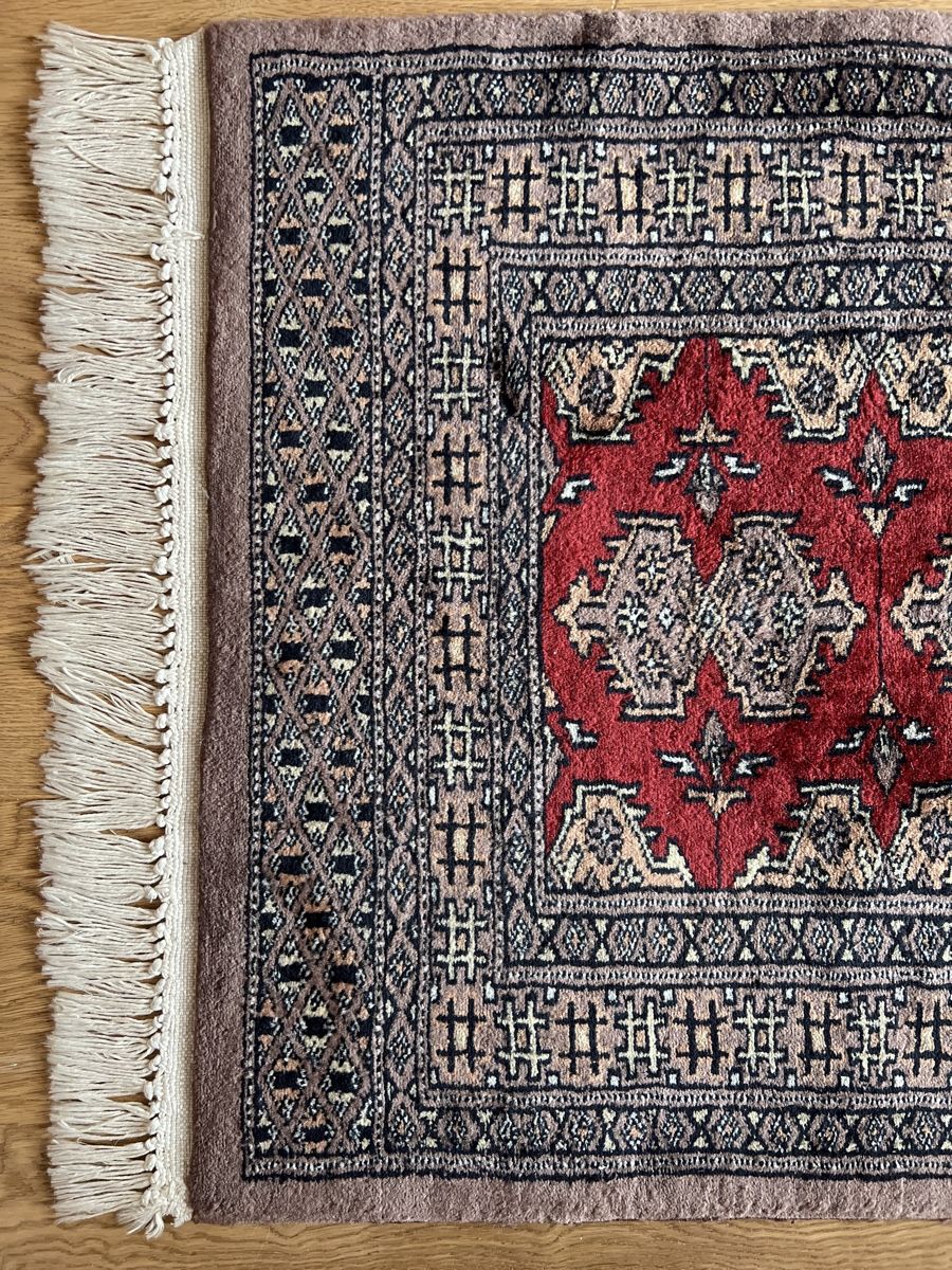 Tapis: Perserteppich, Läufer, rotes Muster, neu – Neuf (Voir description) à Mols par AgaJ