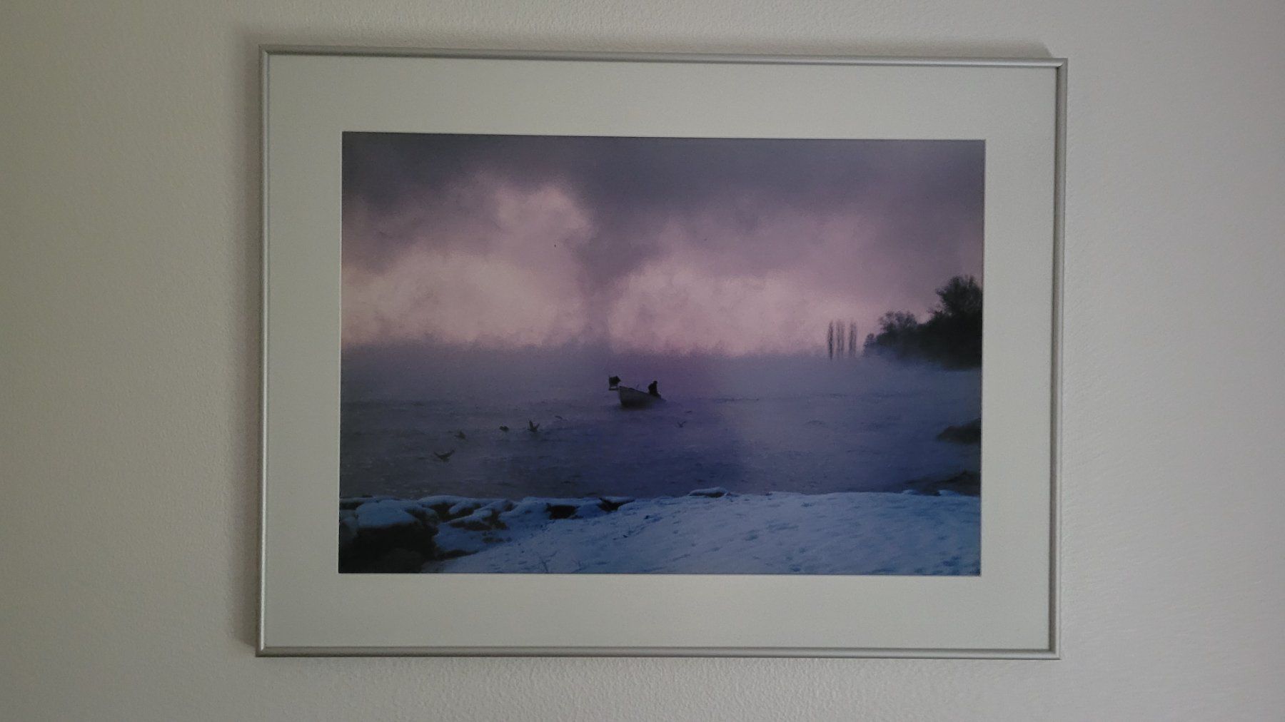 Poster & Bilder: Auvernier --  Pêcheur professionnel – Gebraucht aus Auvernier von Perchette1